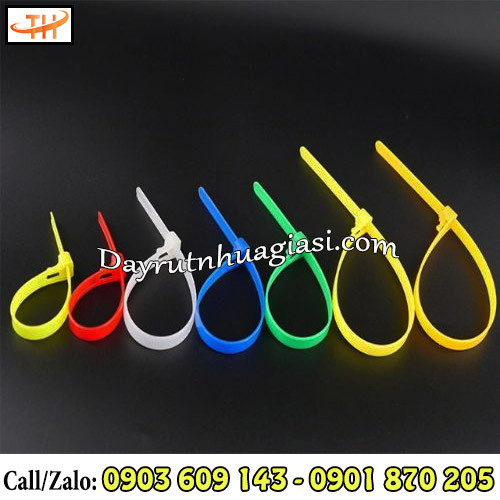 Dây rút nhựa tháo mở đủ size Dây rút nhựa tháo mở đủ size