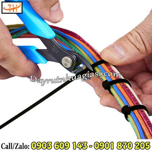 Dây rút buộc dây điện tiện lợi, an toàn  Dây rút buộc dây điện tiện lợi, an toàn