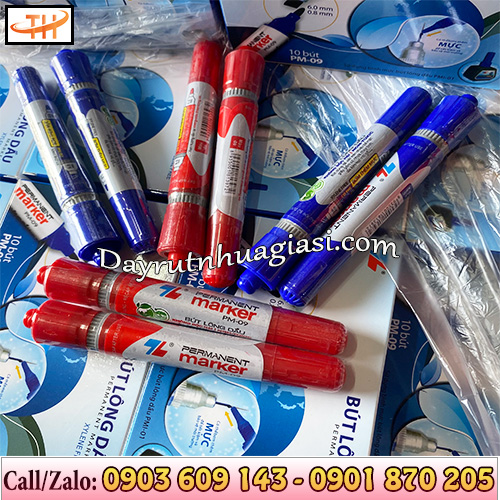 Bút lông 2 đầu đóng hộp an toàn, kín đáo Bút lông 2 đầu đóng hộp an toàn, kín đáo