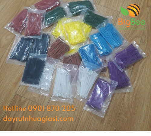 Dây rút nhựa đủ màu, đủ kích thước chỉ 1 tấc