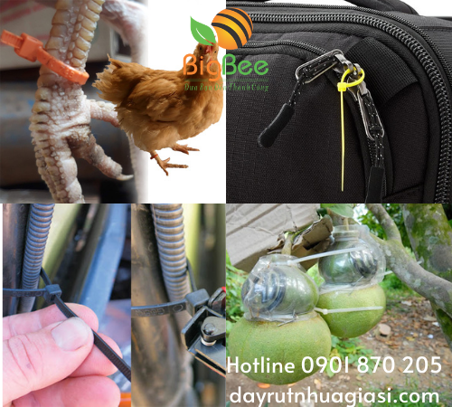 Công dụng dây rút nhựa