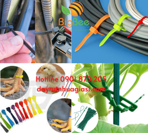 Những công dụng - tính năng hữu ích của dây rút nhựa