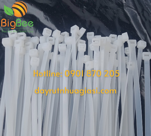 Dây rút nhựa trắng siêu rẻ