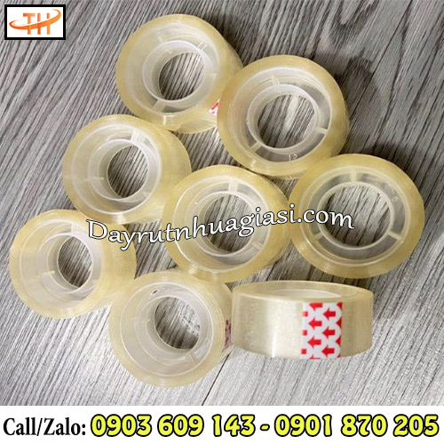 Băng keo văn phòng phẩm kích thước nhỏ gọn  Băng keo văn phòng phẩm kích thước nhỏ gọn