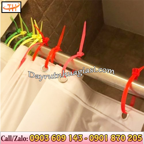 Dây rút nhựa được ứng dụng trong đời sống Dây rút nhựa được ứng dụng trong đời sống