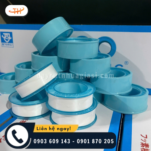 Băng keo cao su non (Hay còn gọi là băng keo PTFE) Băng keo cao su non (Hay còn gọi là băng keo PTFE)