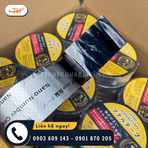 Băng keo có độ bám dính và chống thấm tốt Băng keo có độ bám dính và chống thấm tốt