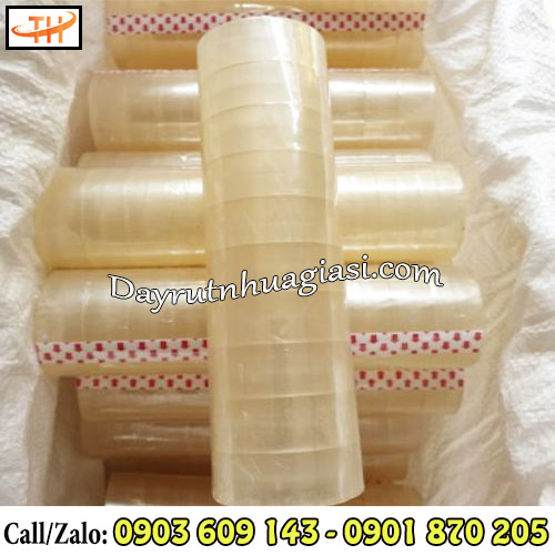 Cuộn băng keo nhỏ dán giấy 10 cuộn/ cây Cuộn băng keo nhỏ dán giấy 10 cuộn/ cây