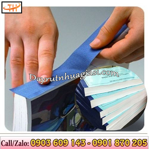 Băng dính dán gáy sách chắc chắn Băng dính dán gáy sách chắc chắn