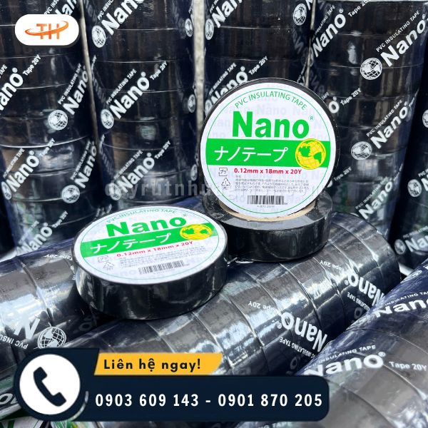 Băng keo điện Nano 20Y Băng keo điện Nano 20Y