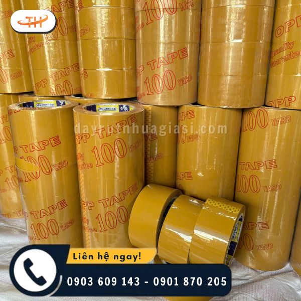 Băng keo đục dán thùng chất lượng Băng keo đục dán thùng chất lượng