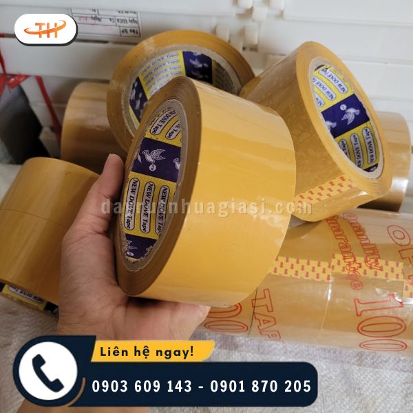 Băng keo đục độ dính tốt Băng keo đục độ dính tốt