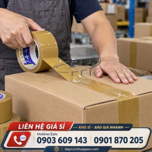 Băng keo đục đóng thùng Băng keo đục đóng thùng giá rẻ