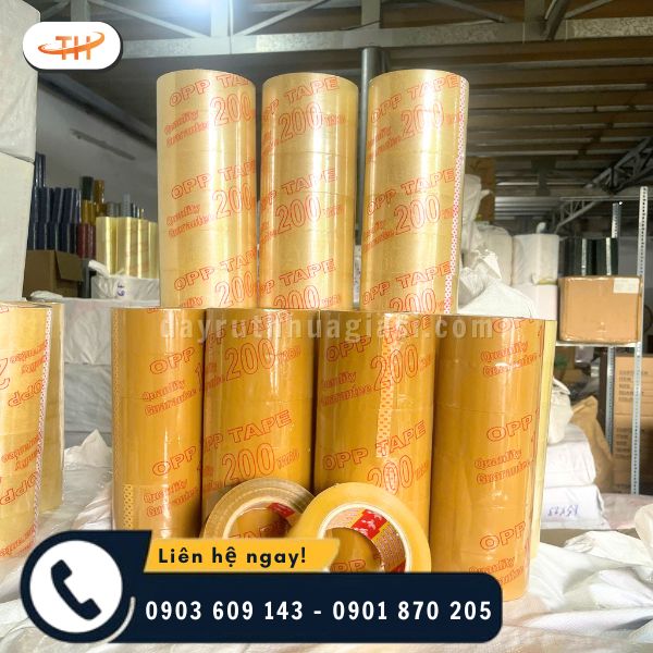 Băng keo đục tạo cảm giác chắc chắn và gọn gàng Băng keo đục tạo cảm giác chắc chắn và gọn gàng