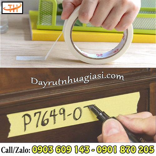 Băng keo giấy màu vàng ghi chú tiện lợi Băng keo giấy màu vàng ghi chú tiện lợi