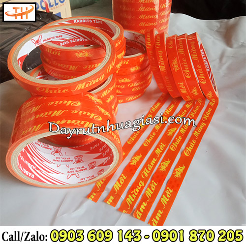 Băng keo chúc mừng năm mới 1f8 Băng keo chúc mừng năm mới 1f8