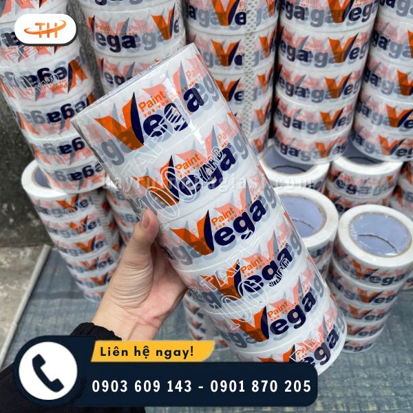 Băng keo in logo giúp quảng bá thụ động nhưng hiệu quả Băng keo in logo giúp quảng bá thụ động nhưng hiệu quả