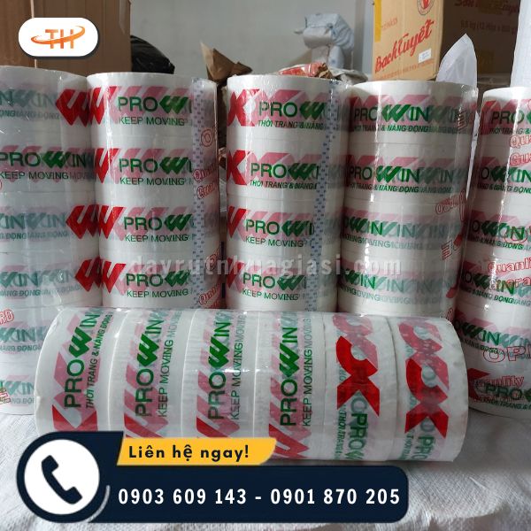 Băng keo in logo khẳng định dấu ấn riêng Băng keo in logo khẳng định dấu ấn riêng