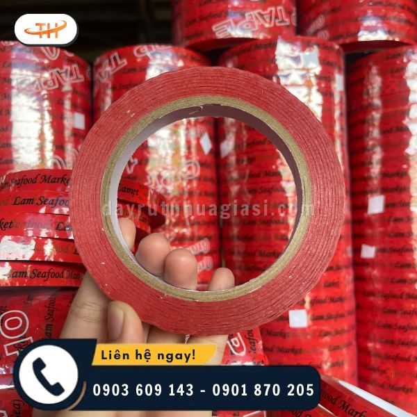 Băng keo in logo theo yêu cầu với độ bám dính cao Băng keo in logo theo yêu cầu với độ bám dính cao