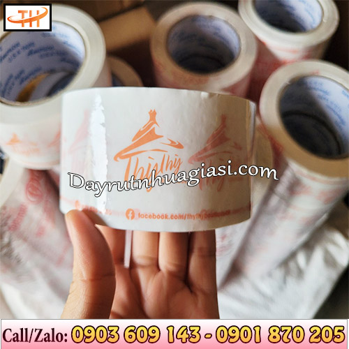 Băng keo in logo theo yêu cầu Băng keo in logo theo yêu cầu