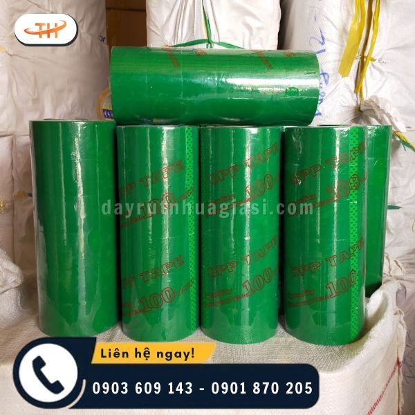 Băng keo màu xanh lá Băng keo màu xanh lá