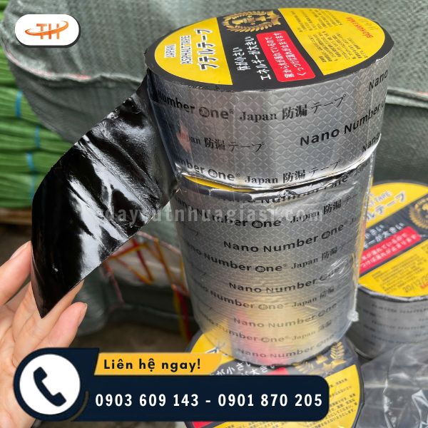 Băng keo Nano chống thấm cấu tạo gồm 4 lớp Băng keo Nano chống thấm cấu tạo gồm 4 lớp