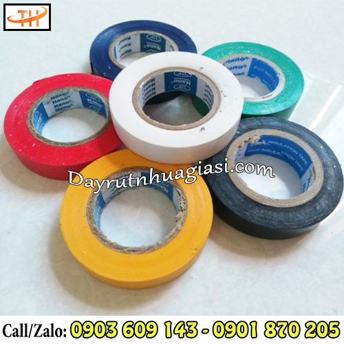Băng keo điện nano đủ màu Băng keo điện nano đủ màu