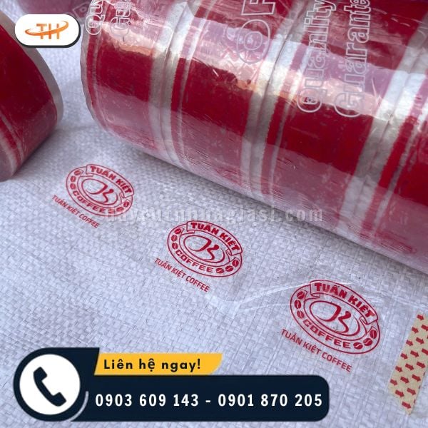 Băng keo OPP in logo khẳng định hình ảnh thương hiệu rõ ràng Băng keo OPP in logo khẳng định hình ảnh thương hiệu rõ ràng