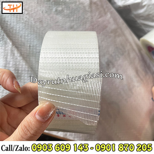 Băng keo sợi thuỷ tinh siêu dính Băng keo sợi thuỷ tinh siêu dính