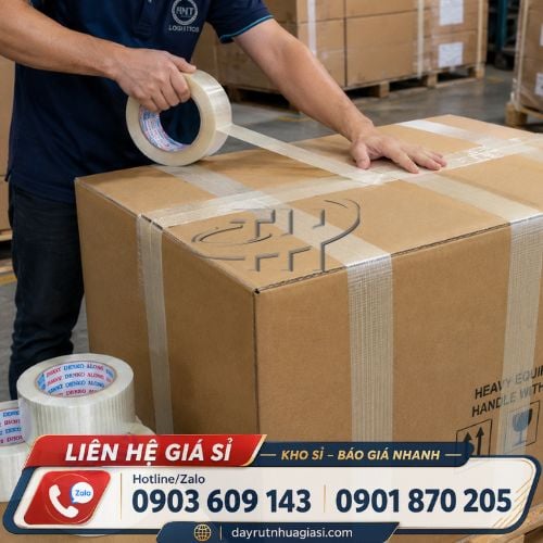 Băng keo sợi thủy tinh Băng keo sợi thủy tinh chịu lực tốt