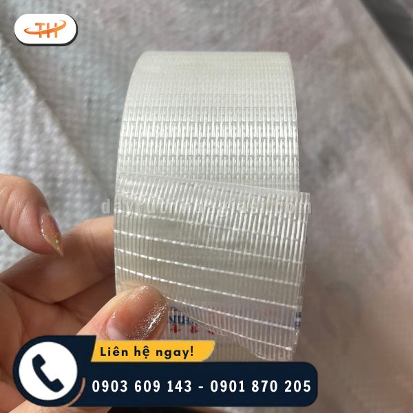 Băng keo sợi thuỷ tinh loại caro Băng keo sợi thuỷ tinh loại caro