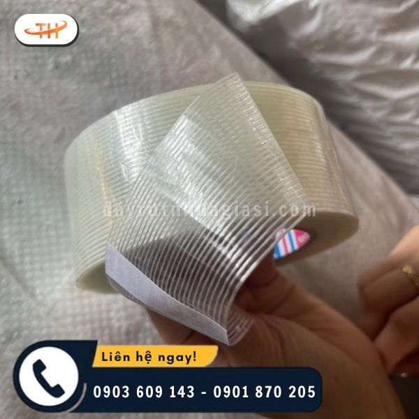 Băng keo sợi thuỷ tinh loại dọc Băng keo sợi thuỷ tinh loại dọc