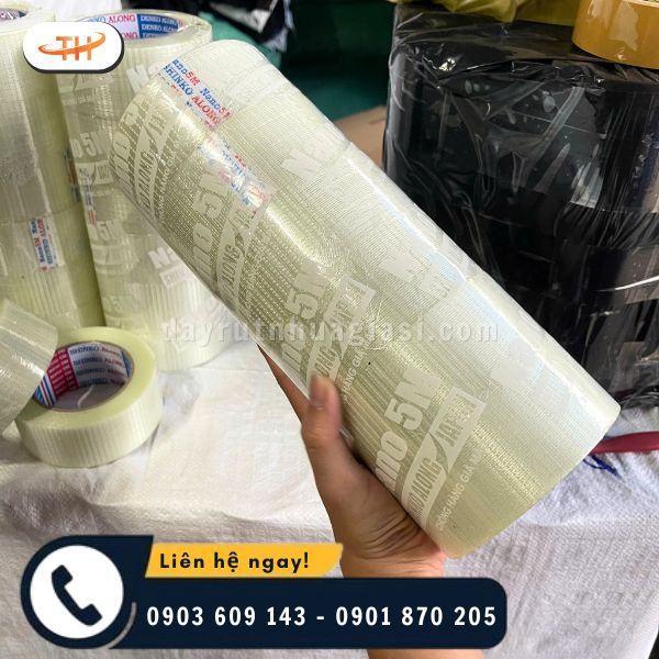 Băng keo sợi thủy tinh với độ bền cực cao Băng keo sợi thủy tinh với độ bền cực cao