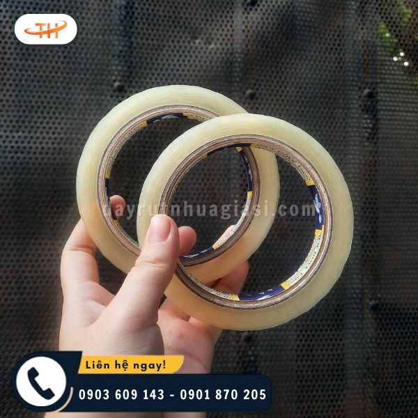 Băng keo trong 1F5 chịu nhiệt tốt Băng keo trong 1F5 chịu nhiệt tốt