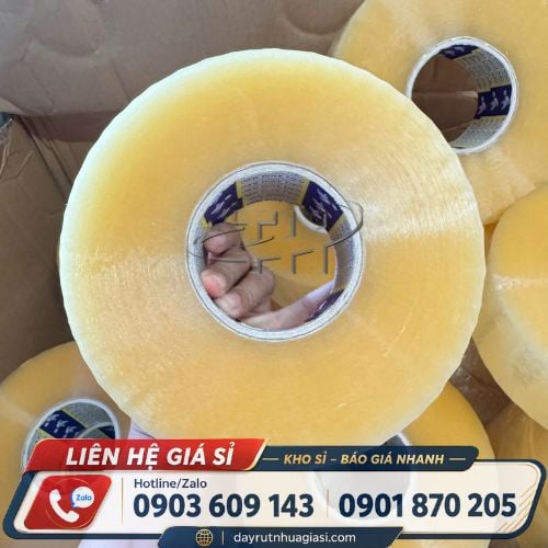Băng keo trong cuộn lớn Băng keo trong cuộn lớn giá sỉ