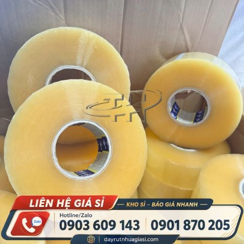 Băng keo trong cuộn lớn Băng keo trong cuộn lớn