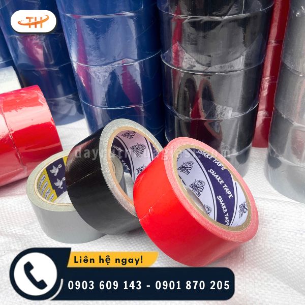 Băng keo vải có độ dẻo dai, chịu lực tốt Băng keo vải có độ dẻo dai, chịu lực tốt