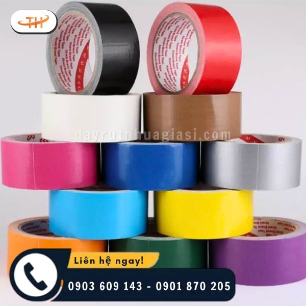 Băng keo vải gồm nhiều màu sắc chuyên nghiệp Băng keo vải gồm nhiều màu sắc chuyên nghiệp