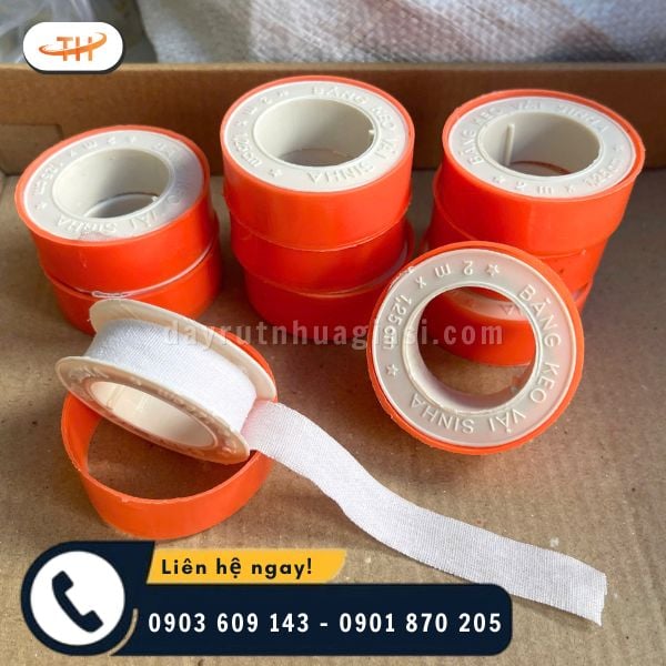 Băng keo vải liên kết được cấu tạo từ lớp vải lụa mềm mại Băng keo vải liên kết được cấu tạo từ lớp vải lụa mềm mại
