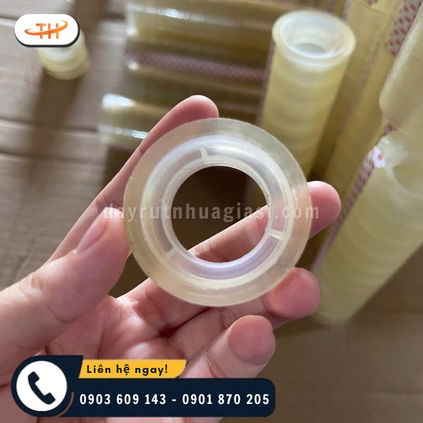 Băng keo văn phòng phẩm độ bám dính tốt Băng keo văn phòng phẩm độ bám dính tốt