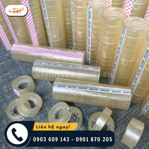 Băng keo văn phòng phẩm là mặt hàng dễ bán Băng keo văn phòng phẩm là mặt hàng dễ bán