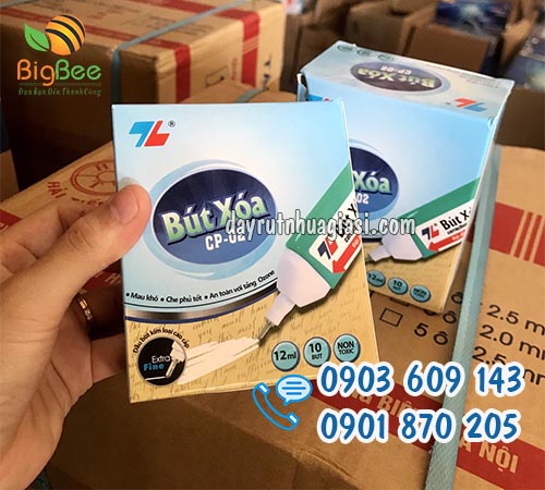 Bút xóa Thiên Long CP02 10 cây/hộp báo giá siêu rẻ