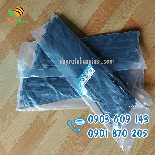 Dây thít nhựa 5 tấc buộc dây điện giá rẻ