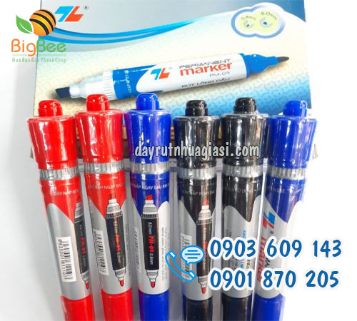 Bút lông dầu Thiên Long 3 màu chính hãng giá sỉ rẻ nhất