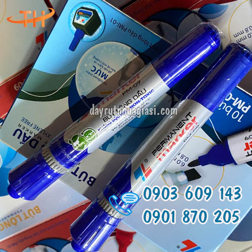 Bút lông dầu Thiên Long màu xanh giá rẻ nhất