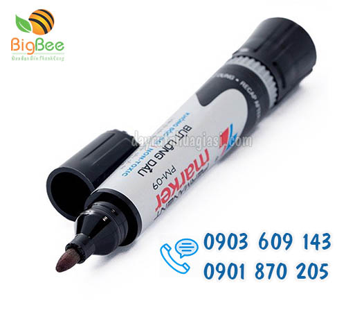 Bút lông dầu Thiên Long mực đen sỉ rẻ nhất