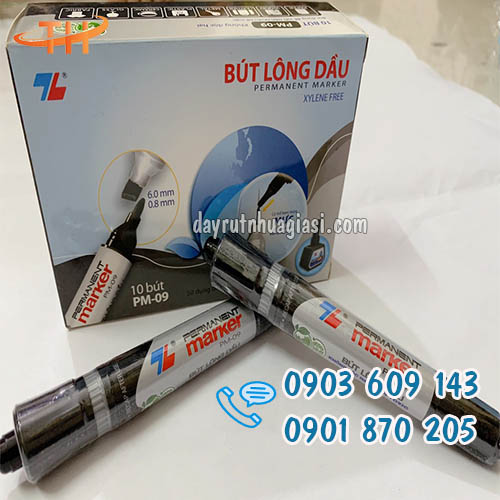 Bút lông dầu Thiên Long màu đen giá tốt