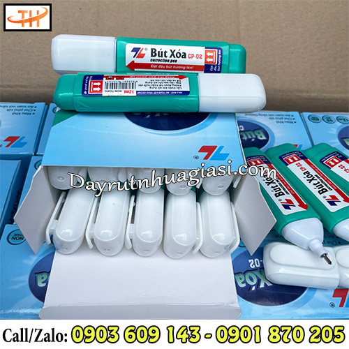 Bút xoá nước hiệu Thiên Long đóng hộp 10 cây Bút xoá nước hiệu Thiên Long đóng hộp 10 cây