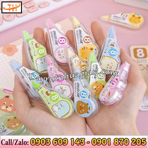 Bút xoá kéo cute đa dạng đủ màu Bút xoá kéo cute đa dạng đủ màu