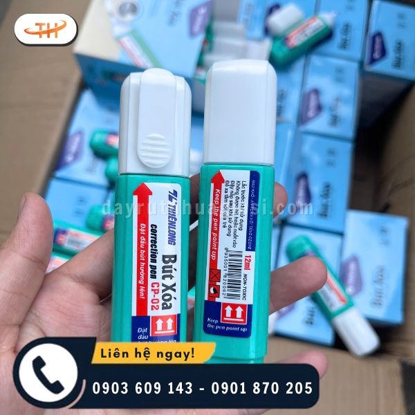 Bút xoá nước Thiên Long nổi tiếng với chất lượng ổn Bút xoá nước Thiên Long nổi tiếng với chất lượng ổn